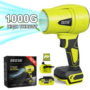 【DealsForYouDays】SEESE Cordless Leaf Blower - Violent Turbo Handheld Snow Blower, Lightweight Design, Gardener,Garden Mainte,Car Owner,Suitable for Car Drying After Wash & Outdoor Use Holiday gifts