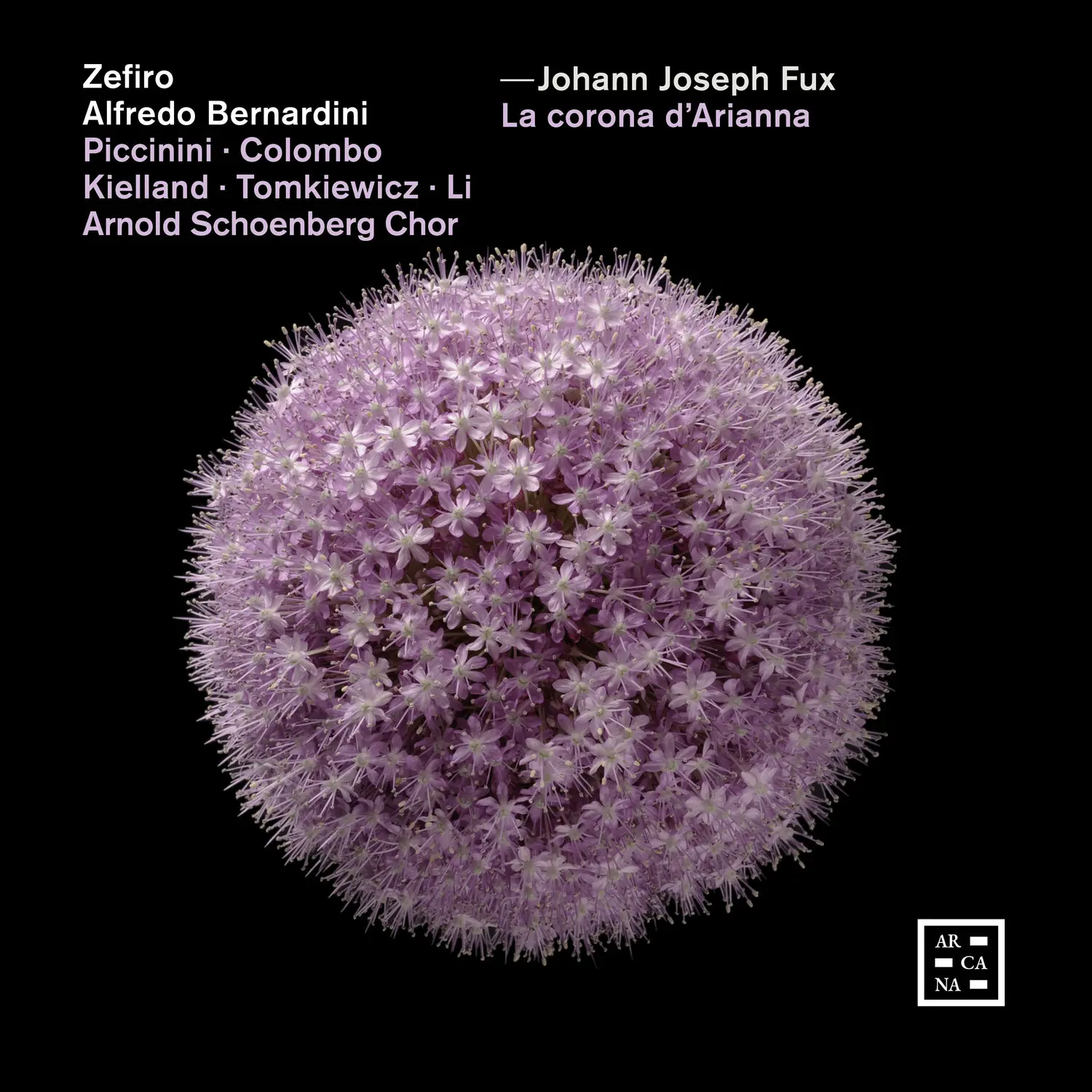 Zefiro - La Corona D Arianna  [COMPACT DISC - CD]