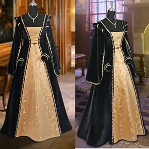 15th-16th Century Tudor Dress Queen Anne Boleyn Costume Ball Gown Women Renaissance Theater Costume Custom Made