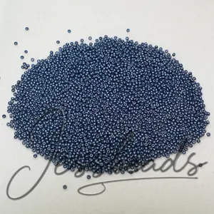 2mm Metallic Miyuki-Shaped Glass Beads - 20 Colors