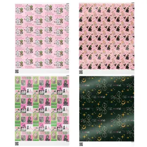 Wicked Christmas Wrapping Paper, Funny Holiday Gift Wrap Sheets, Spooky Festive Packaging, Unique Gothic Xmas Decor, Trendy Meme Style