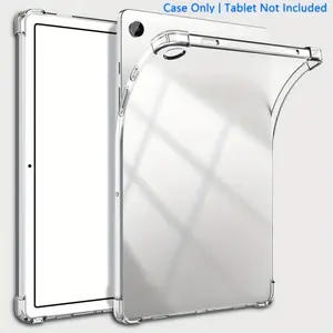 Transparent soft case for Samsung A9 Plus, S7/S8/S9/S7 FE 11-inch, S6 Lite 2024, 10.4-inch A 10.1-inch 2019, T510, T290 Tab, A7 Lite, T220 Tab, A8 10.5-inch, X200, Tablet Protective Cover