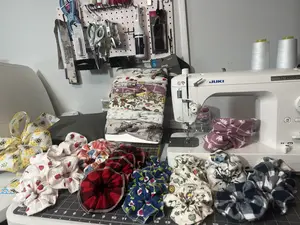 Headband/scrunchies/custom products and memory keepsakes