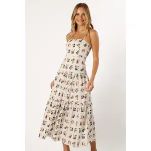 Botanique Midi Dress - Floral