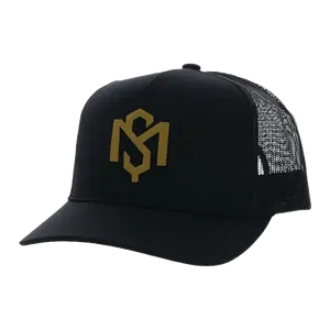 Hooey Money Mayfield Black & Gold Trucker Cap 2279T-BK