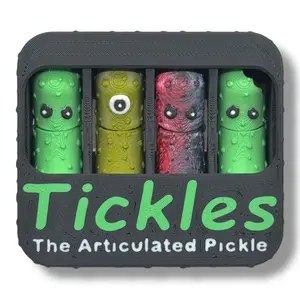 Tickle Pickle Mystery 4 Pack - Articulated 3D Printed