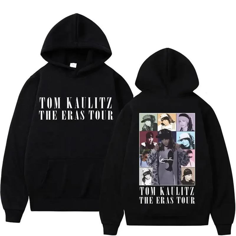 Tom Kaulitz The Eras Tour Hoodie German Rock Band Tokio Hotel Graphic Hoodies Men Women Hip Hop Punk Gothic Sweatshirt