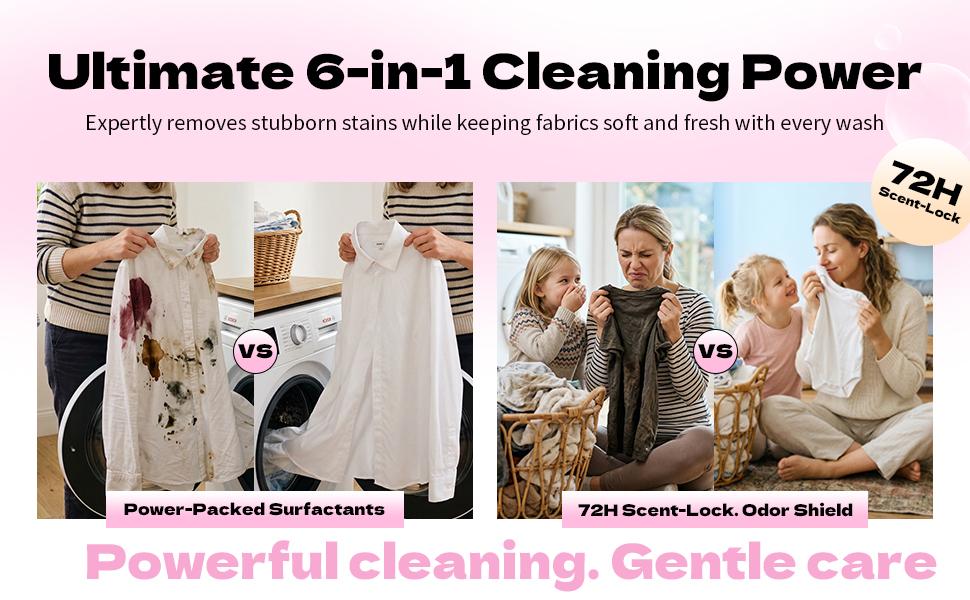 Z-Solicare 6 in 1 Stain Fighting Odor Eliminating Ocean Breeze 138 Paks Multi-Chamber HE Compatible Laundry Detergent Pods for All Washing Machines Z-Solicare 6 in 1 Stain Fighting Odor Eliminating Ocean Breeze 138 Paks Multi-Chamber HE Compatible Laundry Detergent Pods for All Washing Machines