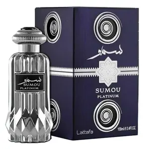 Lattafa Sumou Platinum Eau De Parfum 100ml (3.4Oz) luxurious fragrance