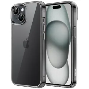 JETech Case for iPhone 15 Series, Non-Yellowing Shockproof Phone Bumper Cover, Anti-Scratch Clear Back