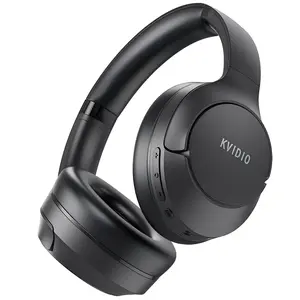 【Live】Wireless Bluetooth Headphones, Over-Ear, Active Noise Cancelling, Hi-Res Audio, 100 Hours Battery Life, Foldable Design, Lightweight and Portable, with Microphone for iOS/PC/Android, Ideal for Home Office, Business Trips Black Electronic summerwins