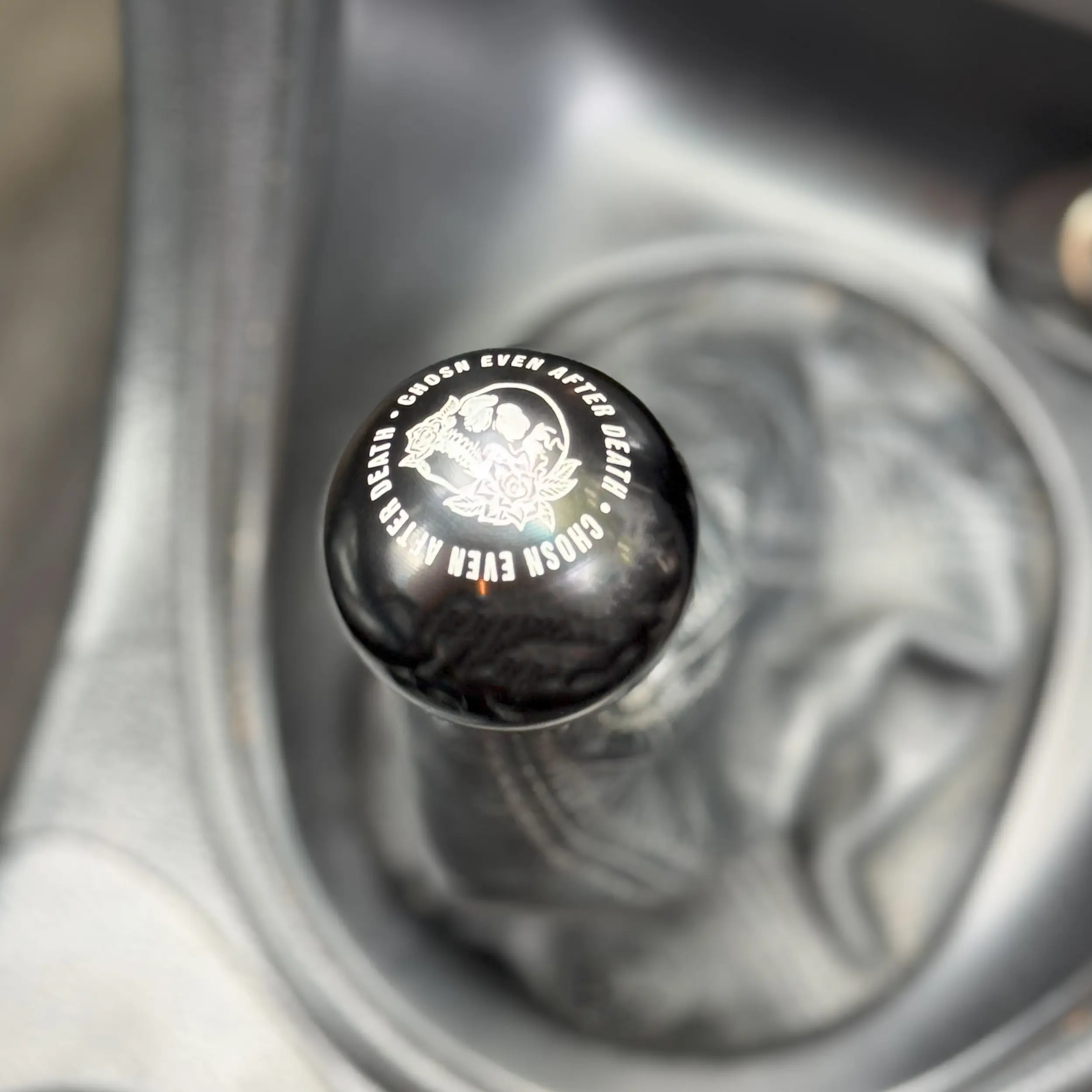 "CHOSN AFTER DEATH" Ball Shift Knob