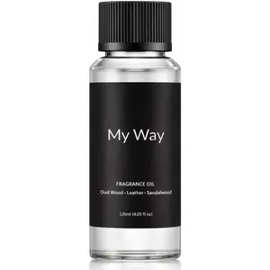 My Way Diffuser Oil Inspired by The 1 Miami Beach Scent, Scent Diffuser Oil with Notes of Cardamom, Leather,  & ,  , Essential Oil Blend | 120ml, 4.05 fl oz