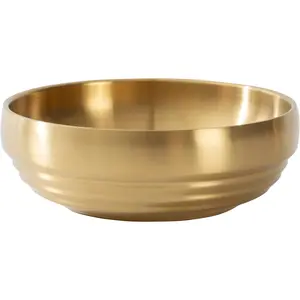 7.4 INCH Decorative Bowl, Key Bowl for Entryway Table, Key Holder Bowl, Decorative Bowls for Home Decor(Gold)