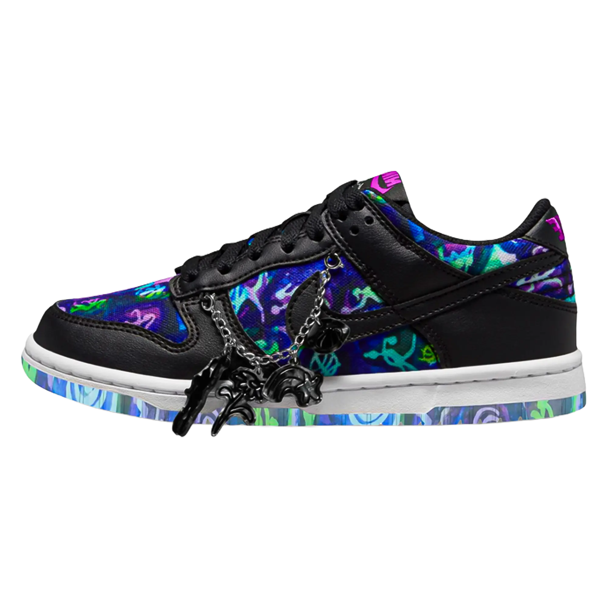 Dunk Low Andrea Bergart GS "Black Multi-Color" IO2102 900