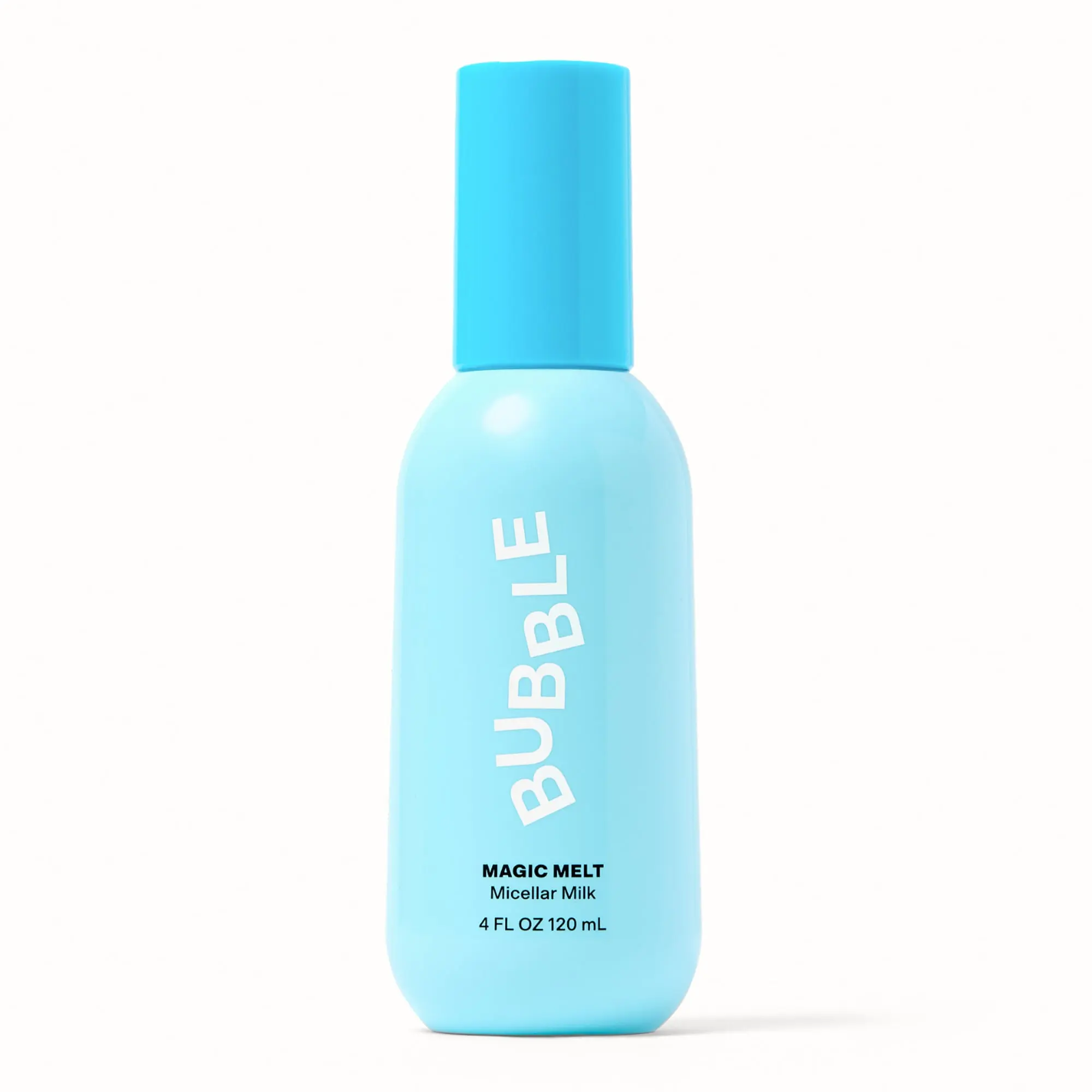 Bubble Skincare Magic Melt Makeup Remover - Micellar Water Cleansing Milk with Raspberry Seed Oil - Gentle Eye Makeup Remover for Sensitive Skin - Hydrating Facial Cleanser for Women