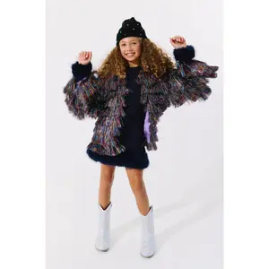 Party Rainbow Tinsel Jacket