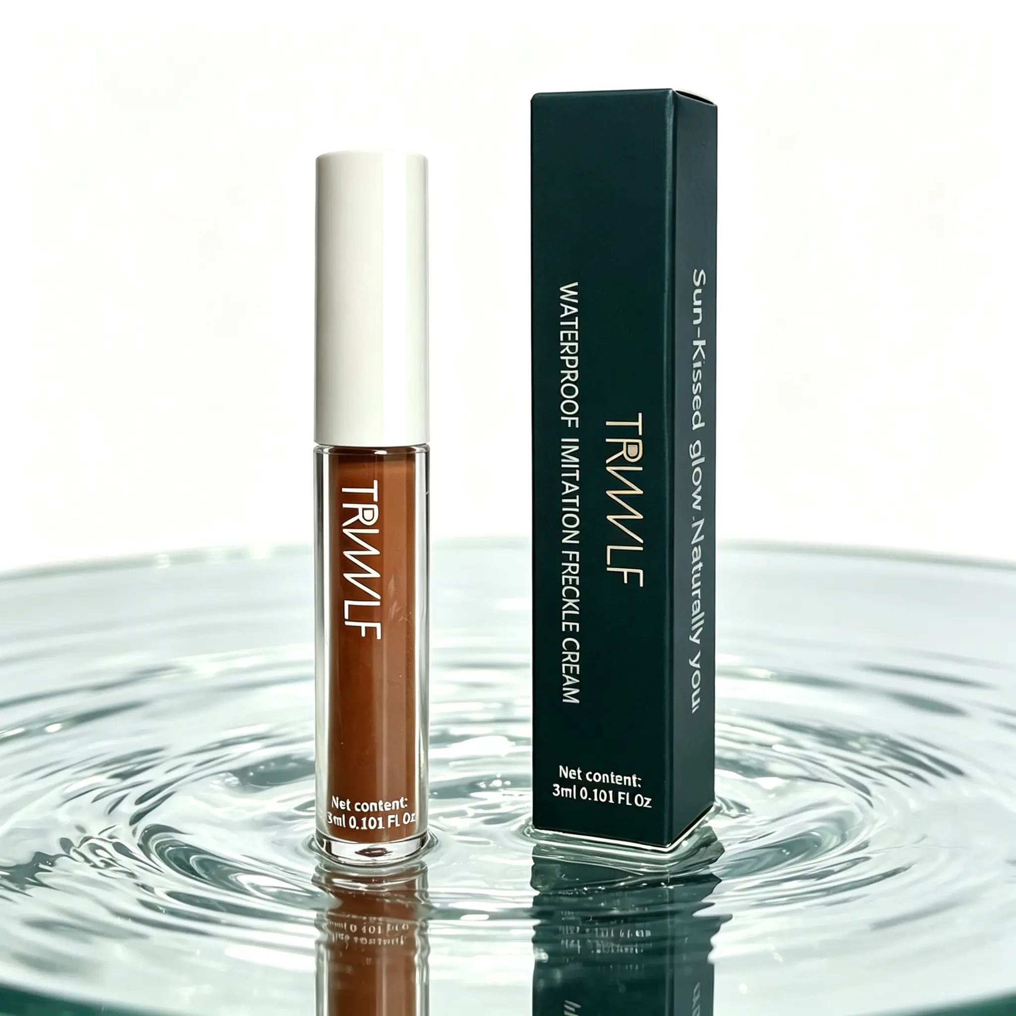 TRVWLF Faux Freckle Cosmetic Pen, Waterproof, Long-Lasting Liquid Makeup, Chamomile-Infused for Natural Sun-Kissed Look, Sensitive & All Skin Types, 3ml