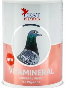 Cest Vitamineral Bird Vitamin-Mineral Supplement – Supports Optimal Health and Performance for Pigeons
