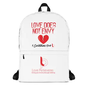 Love Does Not Envy Backpack