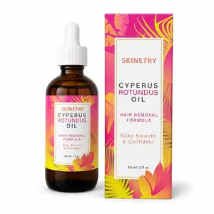 SKINETRY Cyperus Rotundus Oil Hair Removal Body Hair Remover, Armpit Leg Arm Hair Growth Inhibitor, Depilatory Reduce Ingrown Hair, Body Moisturizing Oil -60ml/2oz