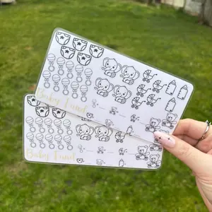 Baby Savings Challenge | Baby savings tracker| A6 Size