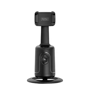 Auto Tracking Phone Holder | 360° Face & Object Tracking | Smart Stabilizer for Vlogging & Live Streaming | Hands-Free Cameraman Robot