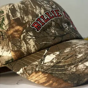 Basic Camo Hat Embroidery Name Adjustable