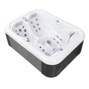 Buenospa Atlanta Hot Tub for 3-People including 37 jets, Spa Cover, and ozinator