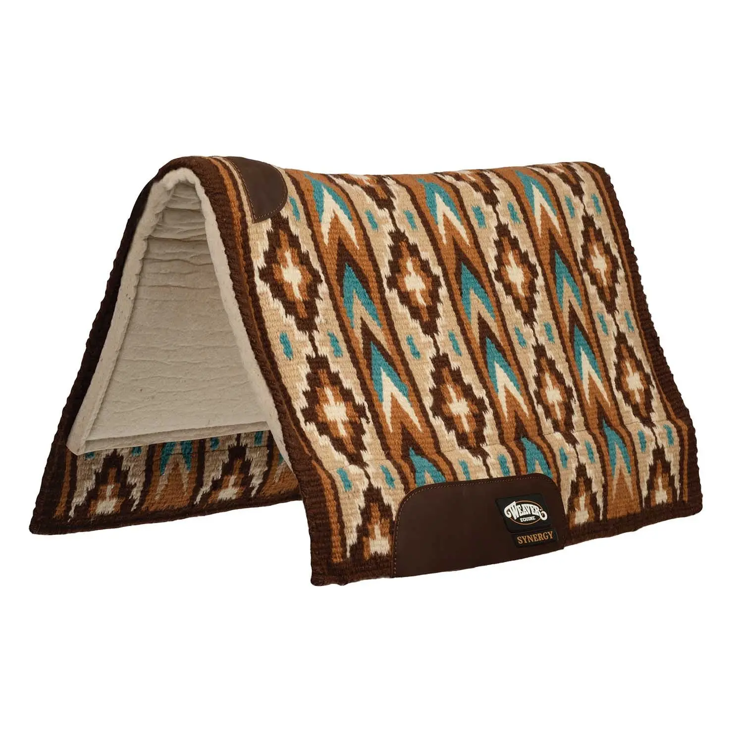 Weaver Synergy New Zealand Wool Blanket Top Saddle Pad