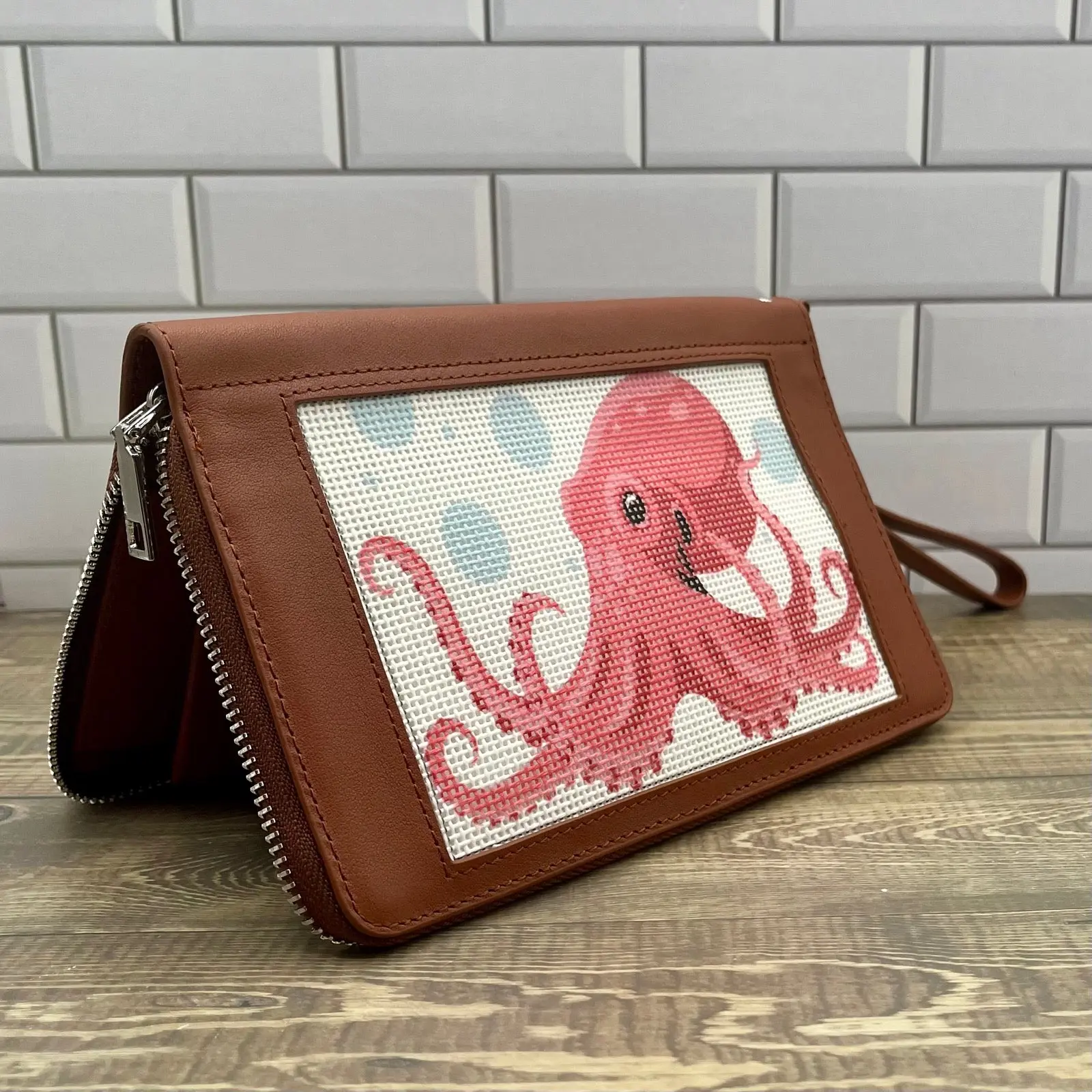 Leather Wristlet
