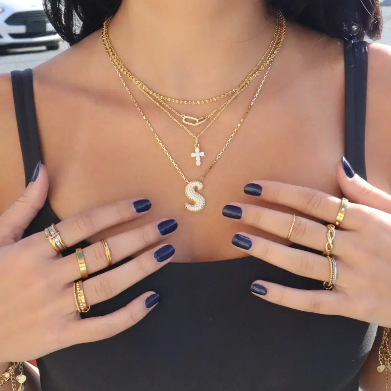 EVRY JEWELS Gold or Silver Plated Stainless Steel Women's Hypoallergenic Don't Get It Twisted Necklace