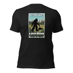 Beaver Unisex t-shirt Cotton Fabric