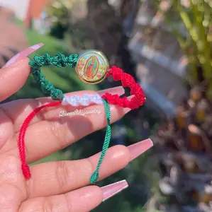 Mexico colors Thread bracelet