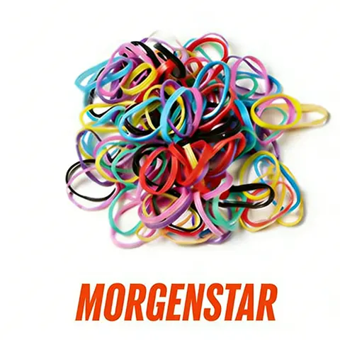 MORGENSTAR Colorful Scrunchies Hair Ties with Color Options - Durable, Secure-Hold Fashion Accessories for Extensions & Wigs, Versatile for All Types, Ideal for Daily & Special Occasions (Free Gift Included)