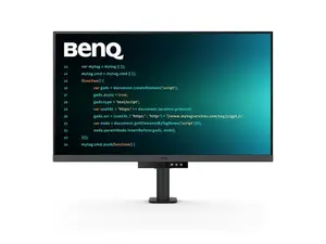 BenQ RD320UA 32” 4K 3840x2160 Programming Monitor with 2000:1 Contrast Ratio, Nano Matte Panel, MoonHalo, 90W USB-C, Coding Modes, Night Hours Protection, Ergonomic Stand, and Eye-Care Technology