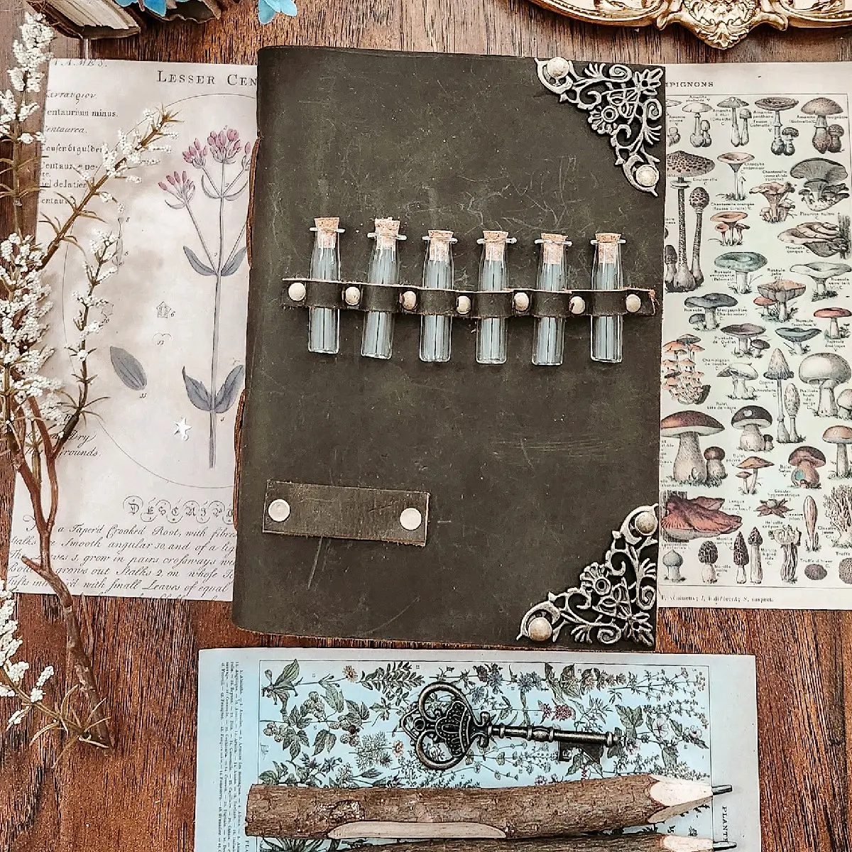 Book of Potions leather Journal Book of Potions leather Journal