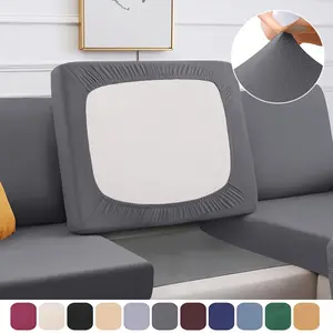 10pcs Outdoor Stretchy Slicky Fiber Fabric Wicker Patio Chair Covers, Iron Chair Slipcovers, Sofa Covers, Set of 5 Backrest Covers and 5 Seat Covers, Replacement Protective Covers for Outdoor Sofas