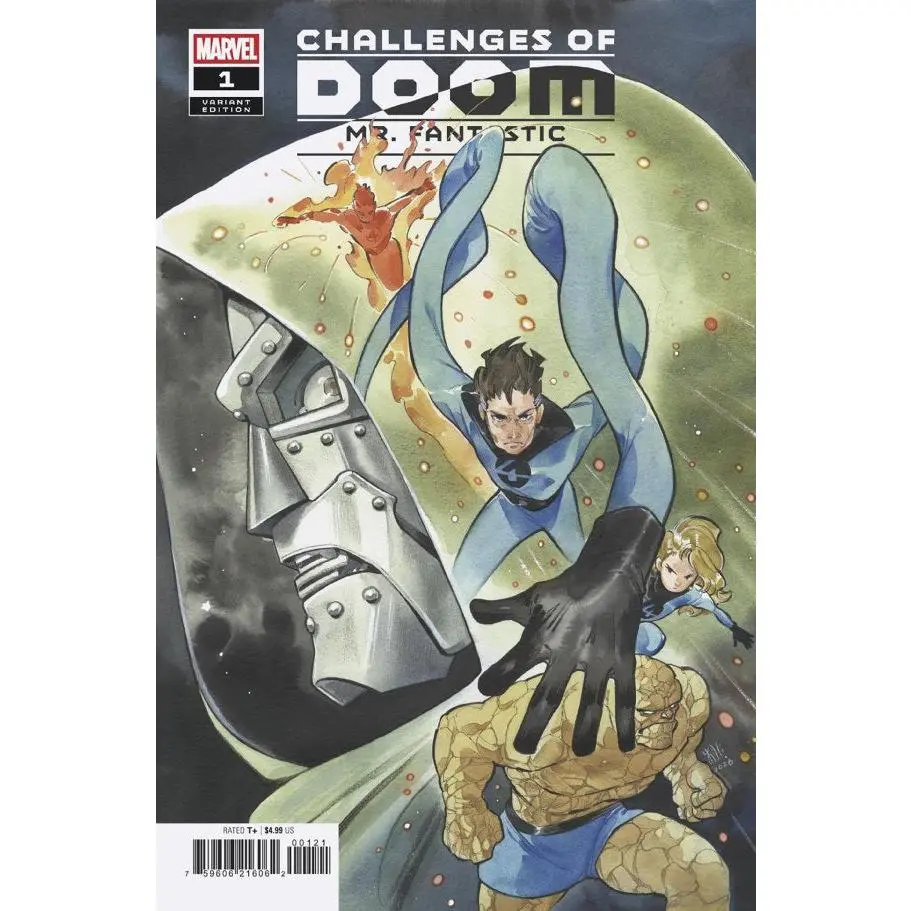 Challenges of Doom: Mr. Fantastic #1 Peach Momoko Variant