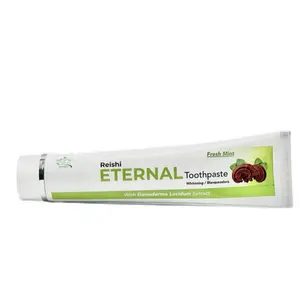 Eternal Spirit Beauty Reishi Toothpaste Fresh Mint Flavor with Ganoderma Lucidum Extract for Whitening Natural Sensitive Oral Health Antibacterial Daily Use