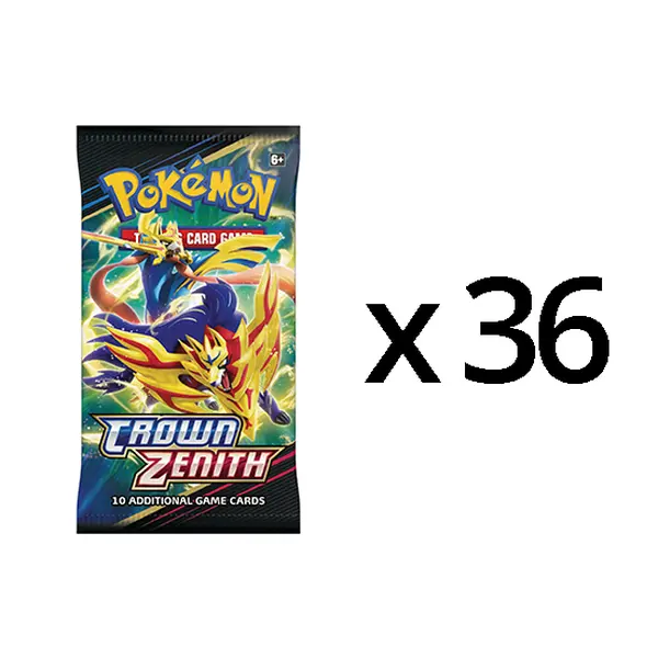 japanese crown zenith booster box star assembly of Pokemon and Trainers arrive to celebrate the era of Pokemon V Elite Trainer Box - Crown