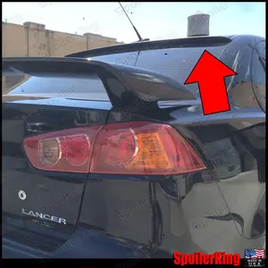Mitsubishi Lancer 2008-2015 Rear Window Roof Spoiler (284R)