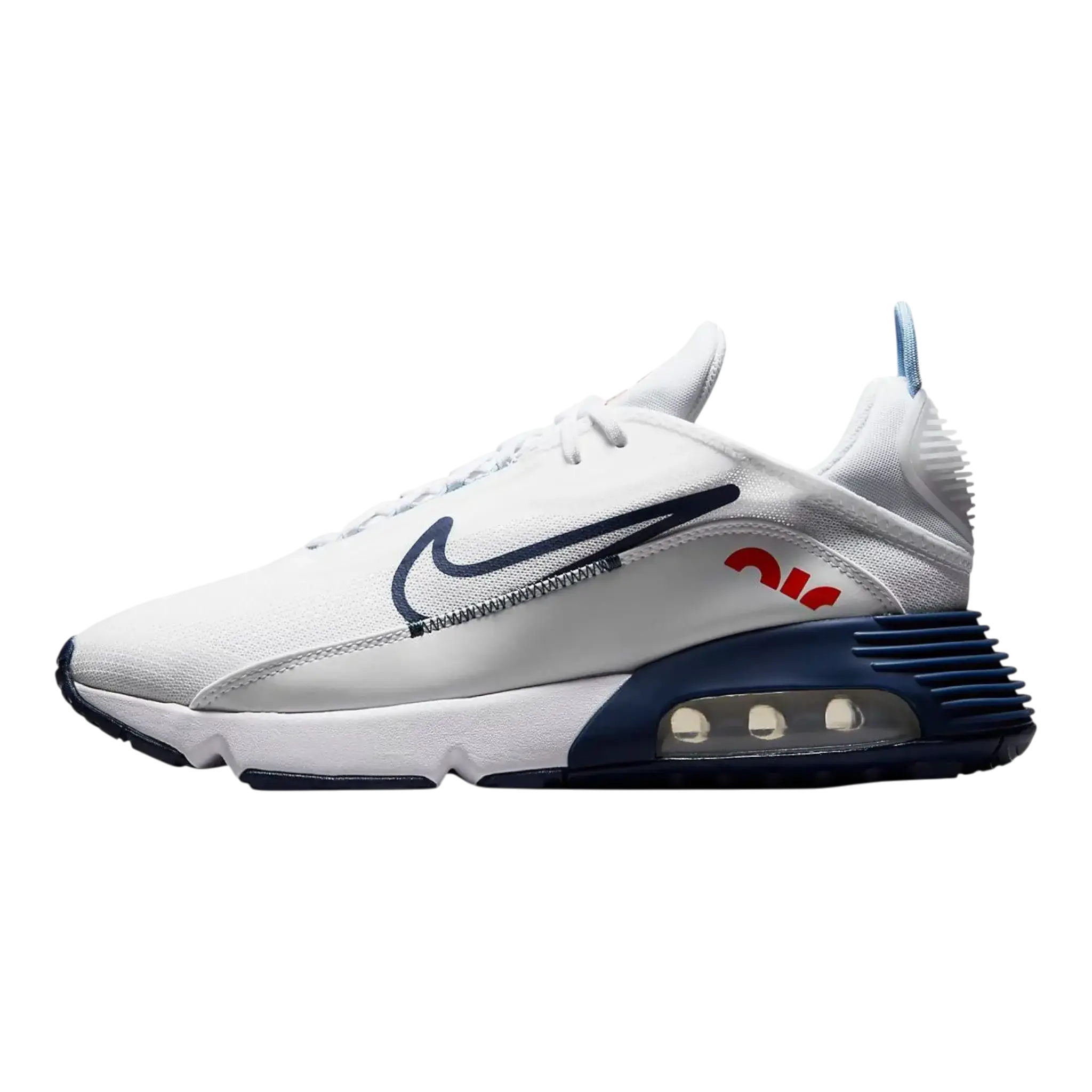 Nike Air Max 2090 Shoe in White Mesh | Men's