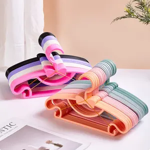 Plastic Clothes Hangers, Non-Slip Baby Closet Hooks, 50 Pack, Suitable for Infant Clothing, Pants Jackets Dresses, Clothes Hanger Organizers, Closet Organization