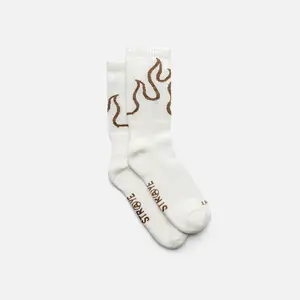 FUEGO SOCKS - BROWN