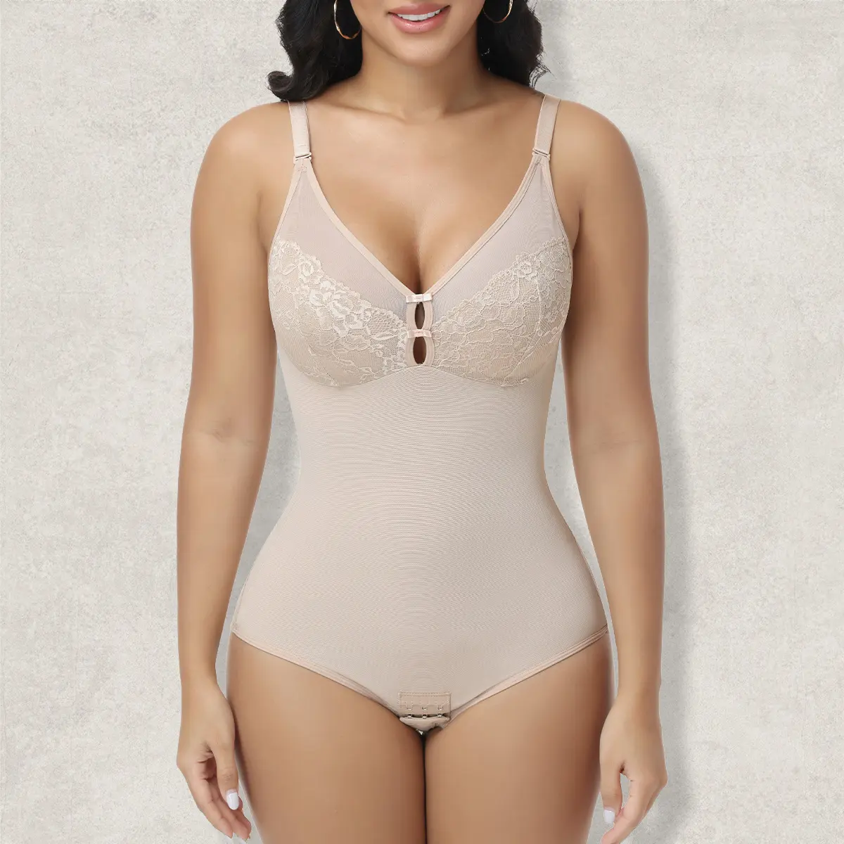 SHAPSHE Women's Chic Elegant Lace Tummy Control Bodysuit - Ultra-Light Shapewear, V-Neck Fajas, Sexy Camisole Corset Top,summervibes - TikTok Shop SHAPSHE Women's Chic Elegant Lace Tummy Control Bodysuit - Ultra-Light Shapewear, V-Neck Fajas, Sexy Camisole Corset Top,summervibes - TikTok Shop