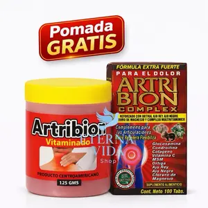 Promocion de Artribion (Caja Roja) con pomada de Artribion Gratis de 125 gramos
