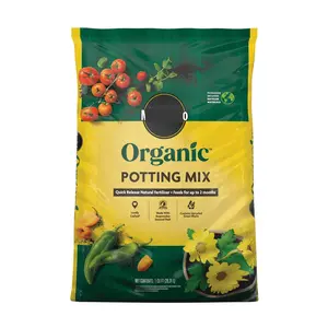 Organic Potting Mix, For Container Plants, 1 cu. ft.