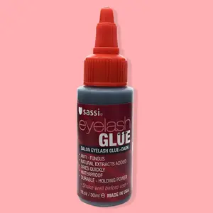 Sassi   Eyelash Glue Dark, 1oz | 30ml Waterproof Eyelash Extension