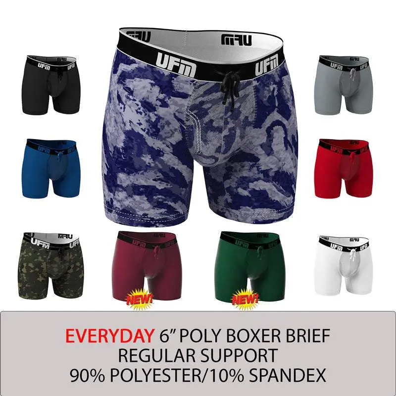 UFM Boxer Brief - Adjustable Pouch Polyester Spandex REG Support